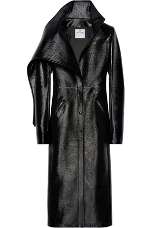 Courrèges Trench à effet vinyle