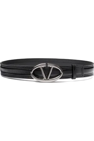 VALENTINO GARAVANI Ceinture en cuir à détail VLogo