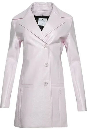 Courrèges Manteau Heritage Vinyl en cuir artificiel