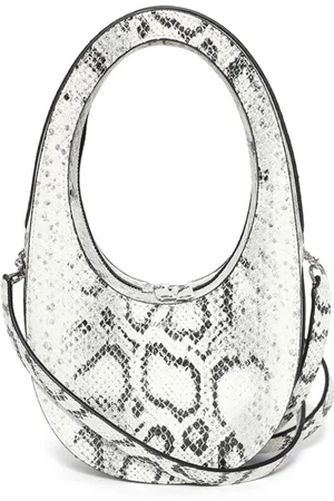 COPERNI Sac porté épaule à imprimé peau de serpent