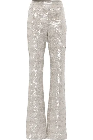 FORTE FORTE Pantalon évasé à sequins