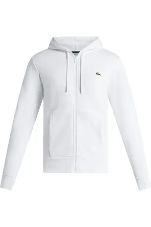 Lacoste Sweat zippé à patch logo