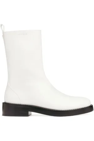 Courrèges Bottines Rider en cuir