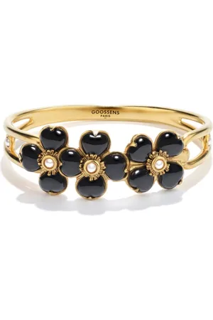 Goossens Bracelet Clover en plaqué 24ct