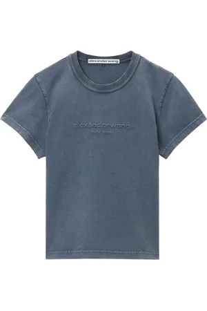 Alexander Wang T-shirt à logo appliqué