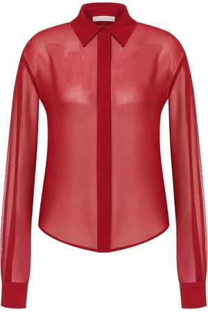 Serafini Chemise à col pointu