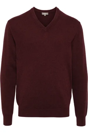 N.PEAL Pull Burlington à col v
