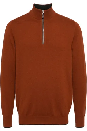 N.PEAL Pull Carnaby à col zippé