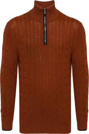 N.PEAL Pull Albemarle en maille torsadée