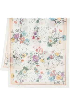 Twin-Set Foulard à fleurs imprimées