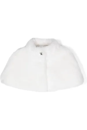 MONNALISA Cape courte en fourrure artificielle