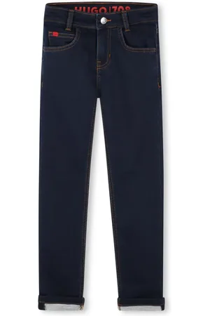 HUGO BOSS Jean slim à détail appliqué