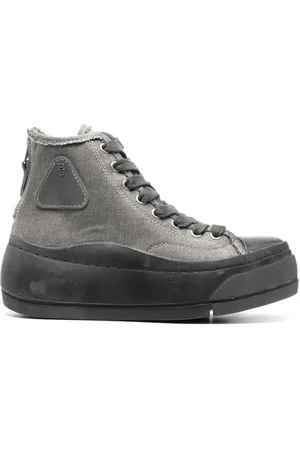 R13 Baskets montantes à patch logo