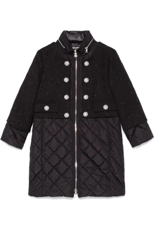 Balmain Manteau à empiècements