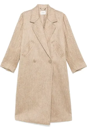 Dorothee Schumacher Manteau à effet brossé