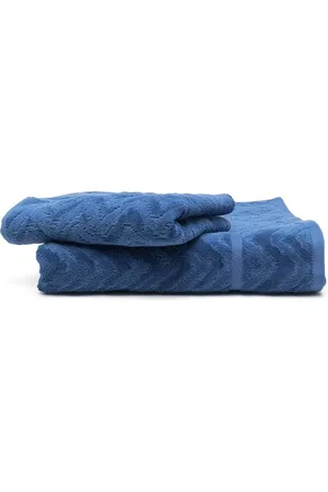 Missoni Lot de 2 serviettes Rex à motif zigzag
