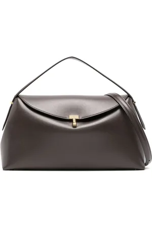 Totême Sac porté épaule à fermoir T
