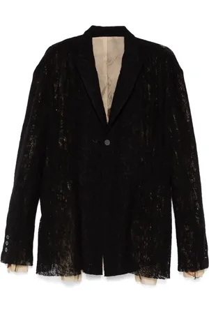 CHIAHUNG SU Blazer à détails de patchs