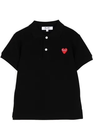 Comme des Garçons Polo à broderies