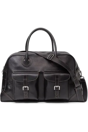 Brunello Cucinelli Sac fourre-tout à imprimé graphique