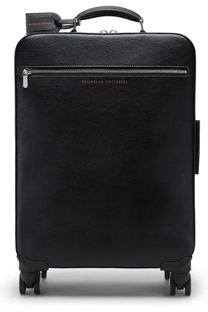 Brunello Cucinelli Valise en cuir grainé