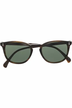 Oliver Peoples Lunettes de soleil Finley Esq. à monture rectangulaire