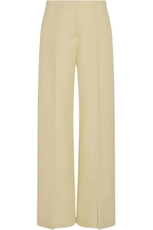ROSETTA GETTY Pantalon à fentes aux chevilles