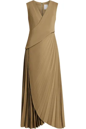 Acler Robe longue à design asymétrique