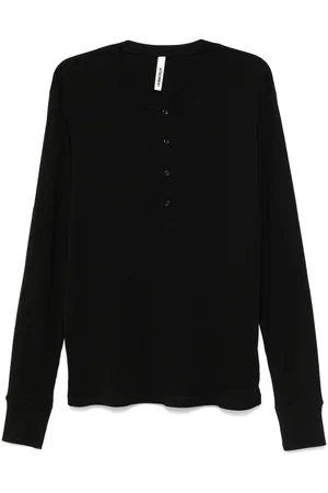 ATTACHMENT T-shirt à patte de boutonnage