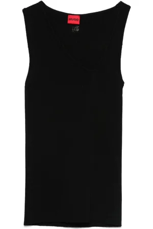 HUGO BOSS Haut asymétrique à col v
