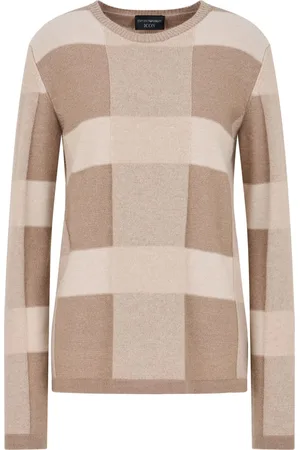 Emporio Armani Pull Icon à carreaux