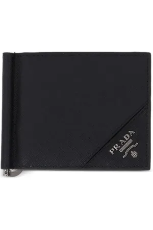 Prada Portefeuille à plaque logo