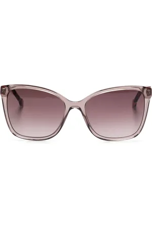 Carolina Herrera Lunettes de soleil à monture papillon