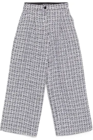 Karl Lagerfeld Pantalon droit en tweed