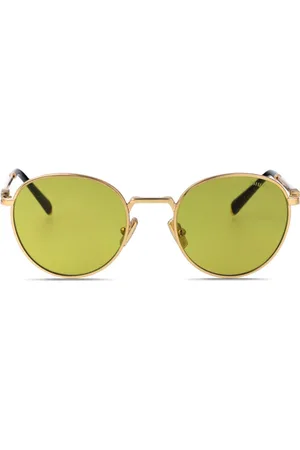 Miu Miu Lunettes de soleil à monture ronde