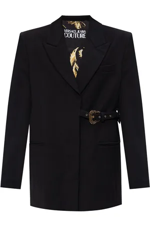 VERSACE Blazer à détail de boucle