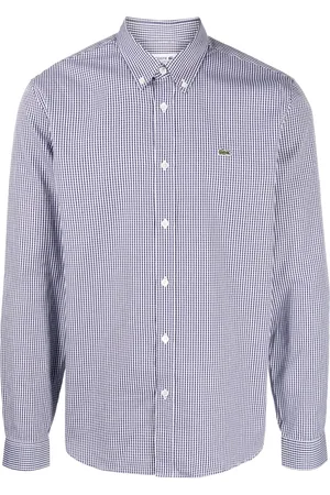 Lacoste Chemise boutonnée à carreaux vichy