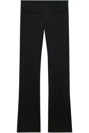 Courrèges Pantalon de costume à fines rayures