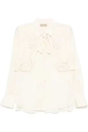 Elie saab Chemise à effet sans manches