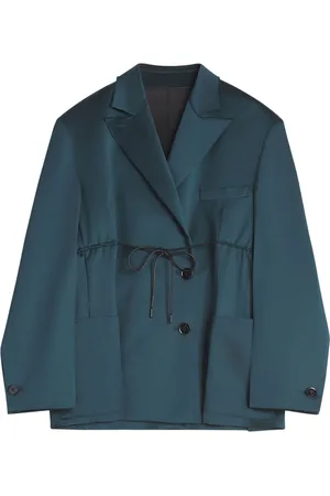 Lanvin Blazer à taille à lien de resserrage