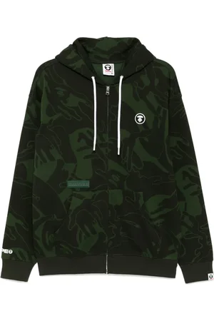 A Bathing Ape Veste Moonface à capuche