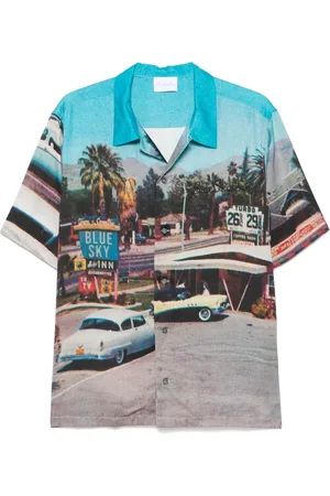 BLUE SKY INN Chemise Vintage Motel