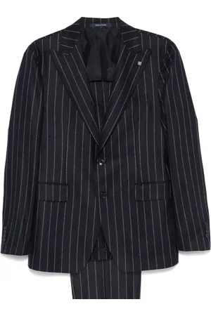 TAGLIATORE Costume à fines rayures