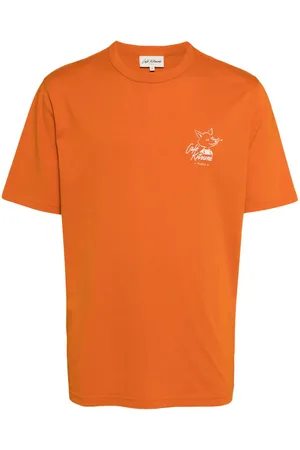 Café Kitsuné T-shirt en coton à logo imprimé
