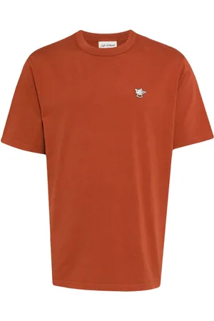 Café Kitsuné T-shirt en coton à patch logo