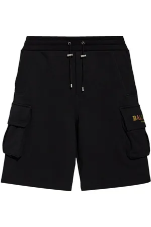 Balmain Short en coton à poches cargo