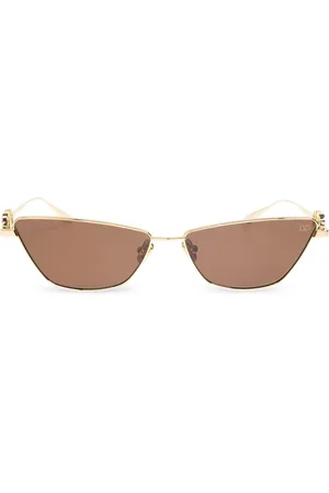 VALENTINO GARAVANI Lunettes de soleil VLogo Sign à monture papillon