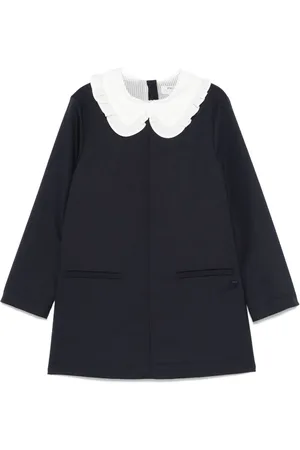PHILOSOPHY DI LORENZO SERAFINI Robe à col contrastant