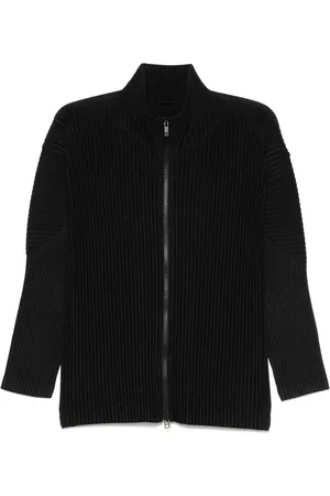 Issey Miyake Veste à design plissé