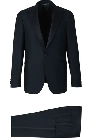 CANALI Costume en laine à simple boutonnage